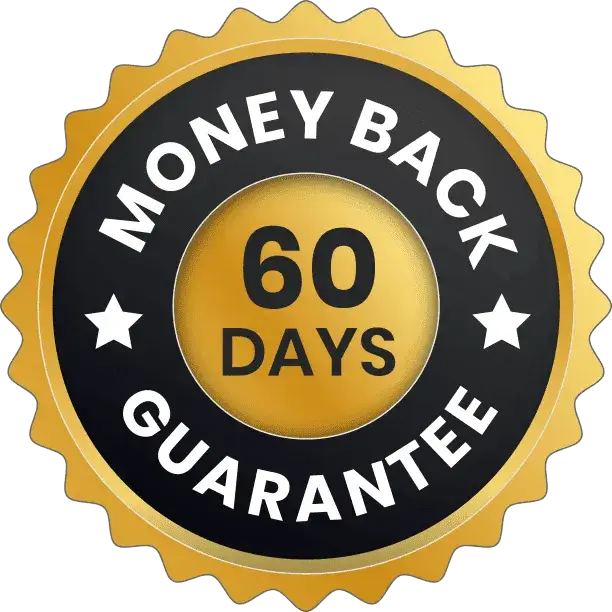60-Day Money-Back Guarantee Badge